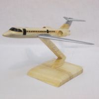 ماکت چوبی هواپیمای مسافربری Bombardier