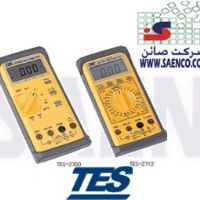 مولتی متر,مولتیمتر,آوومتر, مولتی متر دیجیتال, اهم متر, مدل  TES-2700 ,ساخت کمپانی TES تایوان