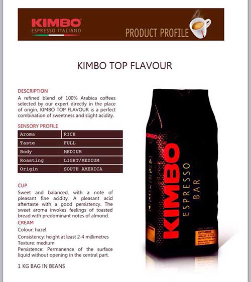 قهوه ایتالیایی کیمبو(KIMBO)