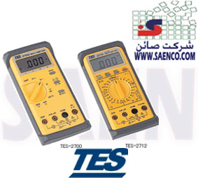 مولتی متر , LCR متر, ولت متر, مدل TES – 2712 , ساخت کمپانی TES تایوان