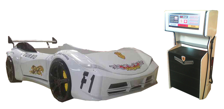 تخت خواب ماشینی مدل تی تی همراه پمپ بنزین