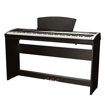 فروش ویژه پیانو دیجیتال قابل حمل برگمولر مدل P10 (کیبورد همراکشن)
